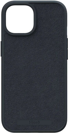 Njord Suede 360 Full Cover Πλαστικό 2mm Μαύρο (iPhone 15)