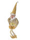 Iliadis Christmas Fabric Figure Elf Gold