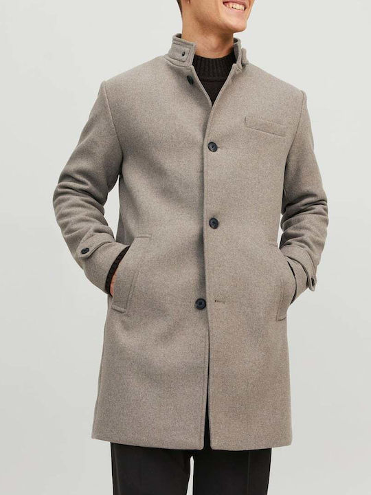 Jack And Jones Wollmantel Herren Jack Jones Herren Mantel Haki