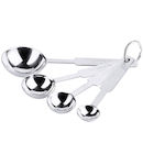 Contacto Stainless Steel Kitchen Measuring Cup 4pcs