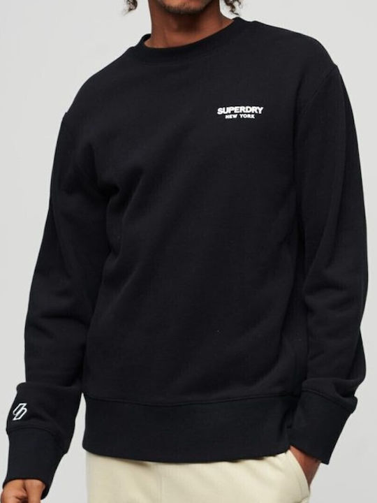 Superdry Φούτερ Μαύρο