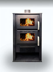 Thermostahl Greentech Χαλύβδινη Ξυλόσομπα Μαύρη Thermostahl Greentech Χαλύβδινη Ξυλόσομπα Μαύρη
