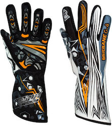 Speed Racewear Brisbane G-4 Kartrennhandschuhe Schwarz