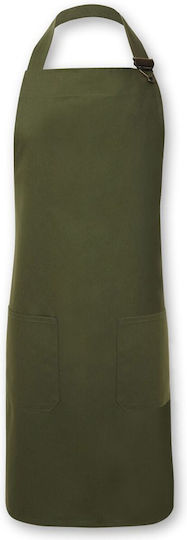 Oliver Harvey Apron Full Body Khaki