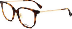 Max Mara Weiblich Brillenrahmen Braun MM 5040-D 052