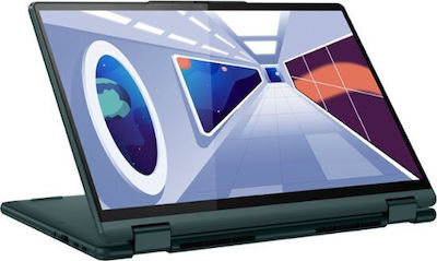 Lenovo Yoga 6 13ABR8 13.3" IPS Touchscreen (Ryzen 7-7730U/16GB/1TB SSD/W11 Startseite) Dark Teal (GR Tastatur)