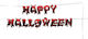 Carnival Garland for Halloween 1pcs
