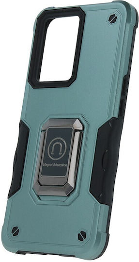 Defender Bulky Back Cover Πλαστικό Μαγνητικό Πράσινο (Oppo A57 4G)