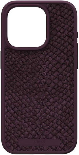 Njord 360 Full Cover Δερμάτινο 2mm Ροζ (iPhone 15 Pro)