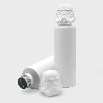 Suck Uk Kids Aluminium Water Bottle White