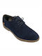 Ustyle Men's Suede Casual Shoes Blue