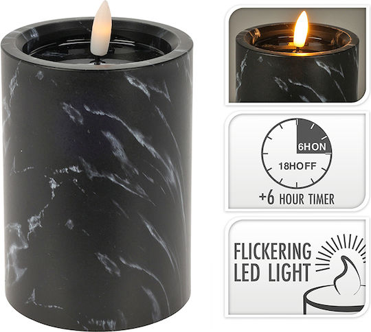 Zaros Decorative Lamp Wax Polish Black