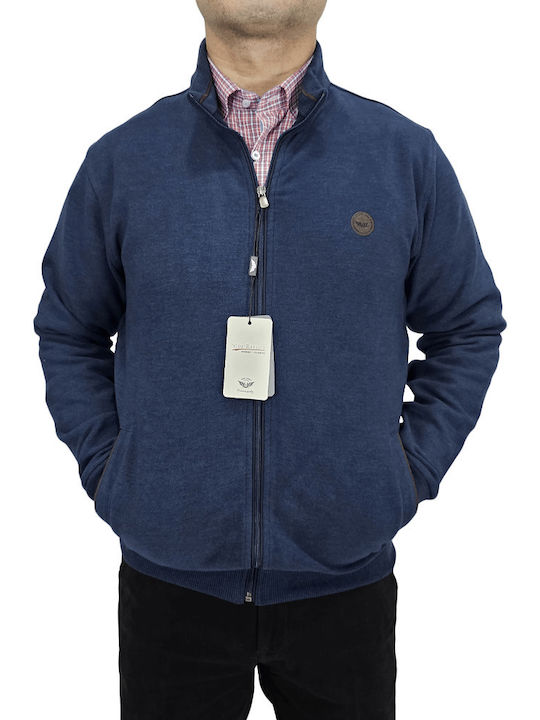 Side Effect Men's Cardigan Blue