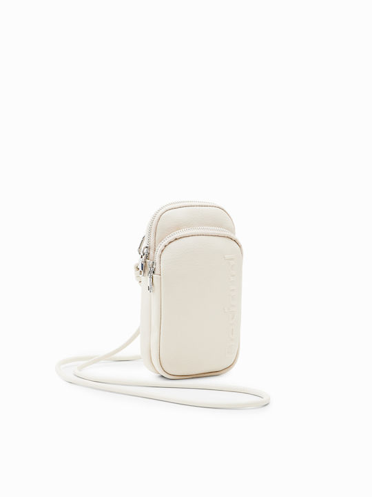Desigual Women's Mobile Phone Bag White