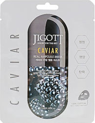 Jigott Caviar Real Gesichtsmaske für das Gesicht für Aufhellung 1Stück 27ml