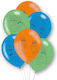 Set of 6 Balloons Latex Bluey 27.5cm