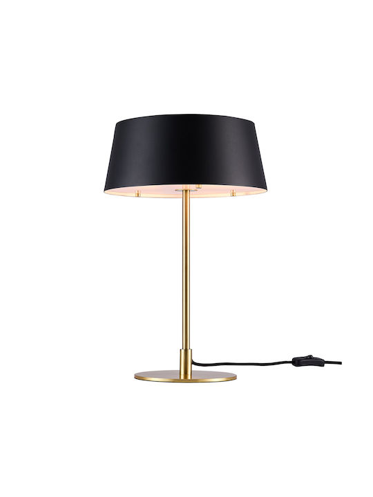 Nordlux Metal Table Lamp for Socket E14 with Black Shade and Base