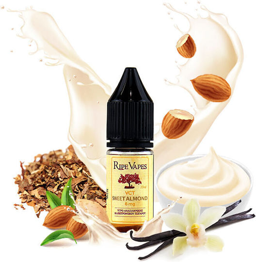 Ripe Vapes Готово Течно Зареждане Sweet Almond Ice Cream 12mg 10ml