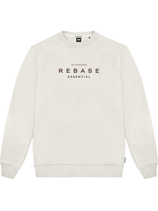 Rebase Herren Sweatshirt Weiß