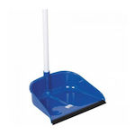 iPC Plastic Dustpan with Stick Blue