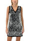 MY T Mini Evening Dress Silver