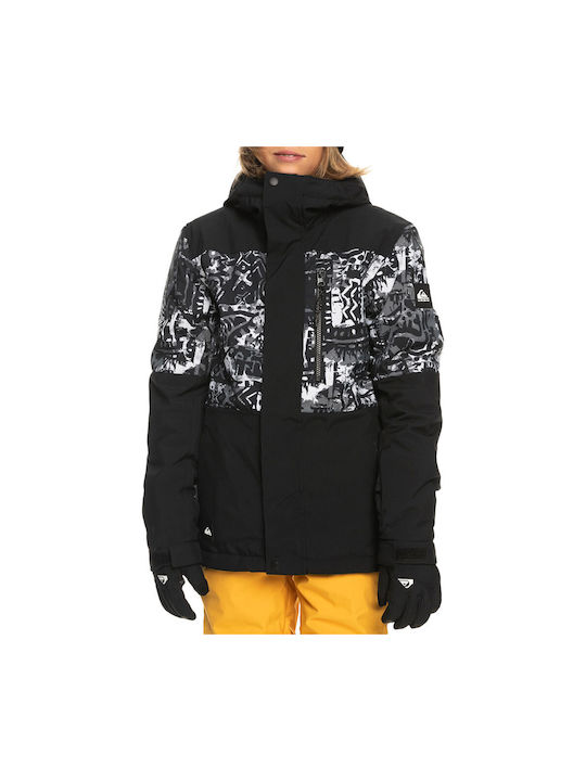 Quiksilver Kinderjacke Schwarz Mission K