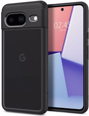 Spigen Ultra Hybrid Back Cover Σιλικόνης 2mm Ανθεκτική Μαύρο (Google Pixel 8)