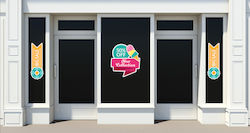 UrbanStickers Display Window & Wall Sticker Summertime 350