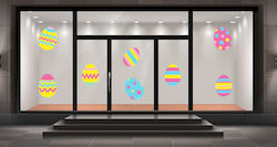 UrbanStickers Adhesive Easter Stickers