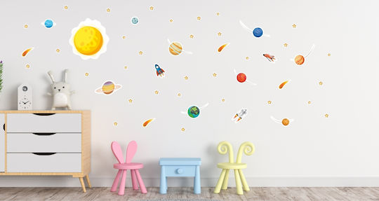 UrbanStickers Kinder Wandsticker Wand 4Stück