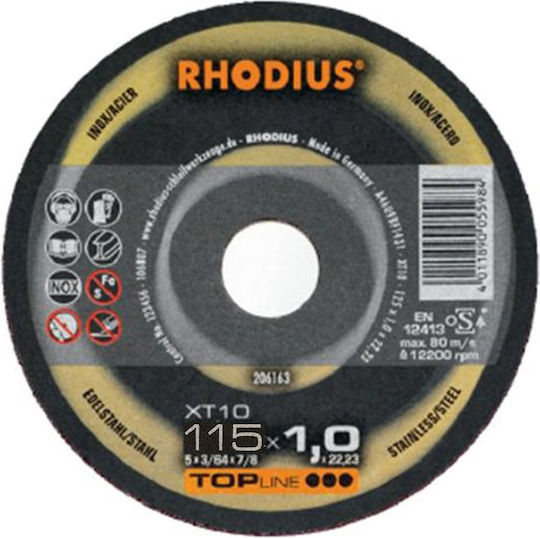 Rhodius Aluminum Cutting Disc 115mm 211322