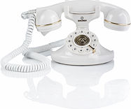 Brondi Vintage 10 Telefon cu Fir Retro Alb 10270961