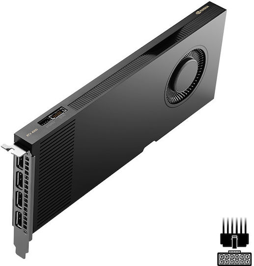 PNY RTX A4000 20GB GDDR6 Ada Generation Κάρτα Γραφικών