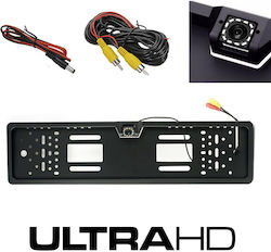 Waterproof Car Reverse Camera with License Plate Frame Universal