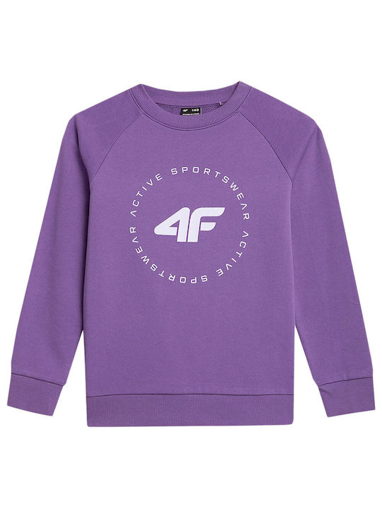 4F Hanorac pentru copii Purple