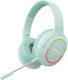 L800 Ασύρματα Over Ear Multimedia Ακουστικά με μικρόφωνο και σύνδεση Bluetooth σε Πράσινο χρώμα