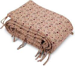 Nuuroo Leslie Standard Inside Crib Bumper Sand 30x360cm