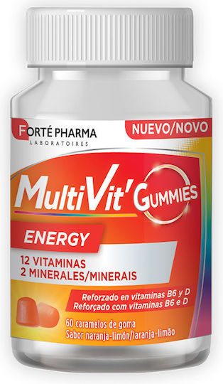 Forte Pharma Multivitamin für Energie Energie 60 x 1 Gummibärchen