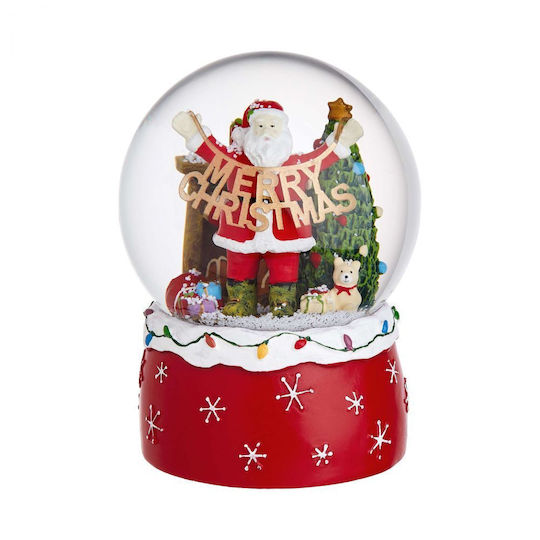 Christmas Snowball with Balls 10x10x10cm