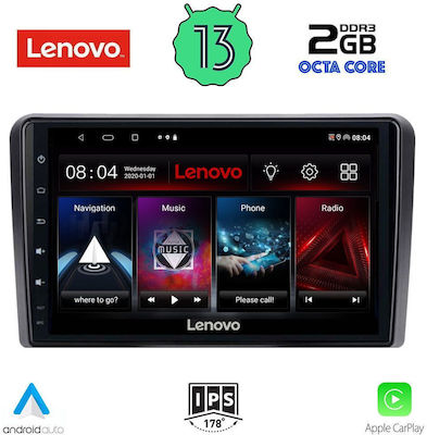 Lenovo Ηχοσύστημα Αυτοκινήτου 2004-2014 (Bluetooth/USB/WiFi/GPS/Apple-Carplay/Android-Auto) με Οθόνη Αφής 10"