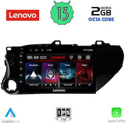 Lenovo Car Audio System for Toyota Hilux 2017> (Bluetooth/USB/WiFi/GPS/Apple-Carplay/Android-Auto) with Touch Screen 10"