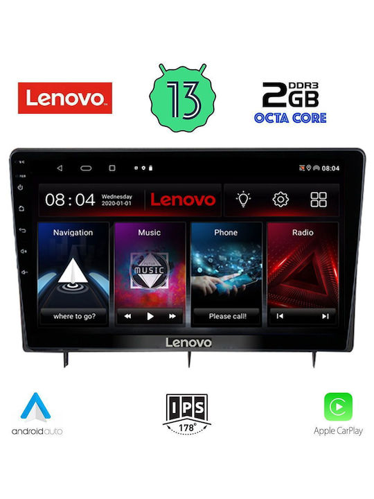 Lenovo Car-Audiosystem für Honda Bürgerlich 2022> (Bluetooth/USB/WiFi/GPS/Apple-Carplay/Android-Auto) mit Touchscreen 10"