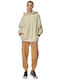 Body Action Women's Long Hooded Sherpa Cardigan Off White.