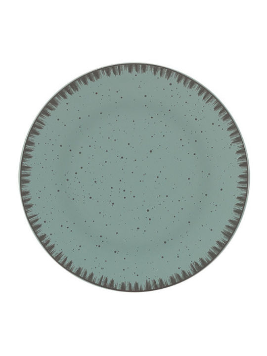 XM-Casa Plate Shallow made of Porcelain White with Diameter 17cm 6pcs
