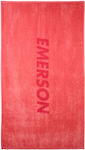 Emerson Πετσέτα Θαλάσσης Βαμβακερή Ροζ 160x86εκ.