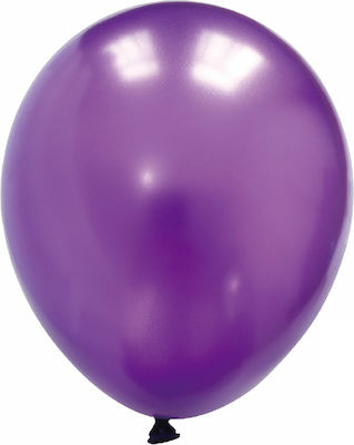 Set of 8 Balloons Latex Purple Birthday-Celebration