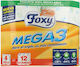 Foxy Toilettenpapier 4 Rollen 3 Blätter