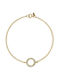 Ioannis Kosmima Damen Armband Kette aus Gold 14K mit Zirkon