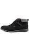 Damiani Leather Black Men's Boots