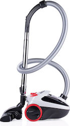 Dirt Devil 800W Bagged White Vacuum Cleaner DD2001